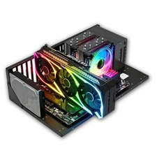 TGDGAMER Open Chassis DIY Gaming PC Test Bench, ATX/M-ATX/ITX, Wide Black picture