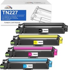 NEW for Brother TN227 3000-Page High Yield Toner Replacement Cartridge (4-color) picture