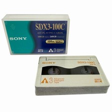 Sony SDX3–100C Promo Playing Cards in Data Cartridge Case CES 2002 Swag picture