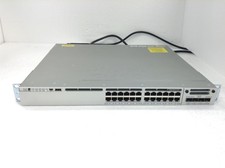 Cisco Catalyst WS-C3850-24P-E 24-Port PoE+Ethernet Switch w/C3850-NM-2-10G,2xPSU picture
