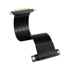 SinLoon PCIe 3.0 X8 Extension Riser Cable 25cm 90 Degree Male to Female Black picture