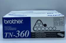 Brother Genuine TN-360 High Yield Black Toner Cartridge Box/ Sealed picture