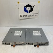 2x Dell Powervault MD32 series controller iSCSI MD3200i MD3220i E02M002 0770D8 picture
