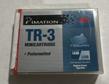 imation 3M TR-3 Minicartridge Tape 1.6gb/3.2 gb TRAVAN backup drive picture
