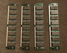 52MB Lot 4x Vintage 72 Pin SIMM RAM 16MB TI Panasonic 4MB Micron Retro PC Memory picture