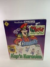VTG 1994 WordPerfect Main Street Kap'n Karaoke Sing Along Entertainment New OS picture