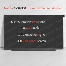 For HP 17-CP0000 30 Pins FHD Screen Replacement LCD Display picture