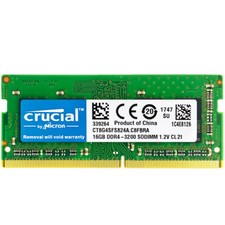 CRUCIAL DDR4 2X16GB  3200 PC4-25600 Laptop SODIMM Non-ECC 260-Pin Memory RAM picture