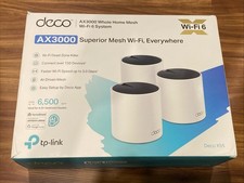 TP-Link Deco X55 AX3000 WiFi 6 Mesh System 3-Pack Open Box picture