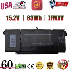 10PCS 63Wh 7FMXV Battery For Dell Latitude 5320 7320 7420 7520 9JM71 TN2GY 4M1JN picture