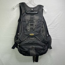 Vintage Alienware Large Gaming Laptop Backpack Black Gray Y2K 2000s picture