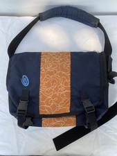 Timbuk2 Padded Nylon 15 in Laptop Messenger Shoulder Bag Blue Orange picture