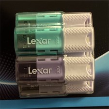 Lexar JumpDrive S60 USB 2.0 32GB Flash Drive 5-Pack Protective Sliding Cover picture