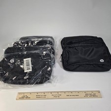 Lot of 7 Genuine HP AC Adapter Carrying Bags P/N 722267-001 Zipper Travel Case picture