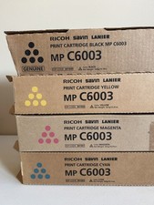 Ricoh MP C6003 OEM Toner Cartridge Set KYMC 841849 841850 841851 841852 NEW picture