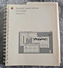 1989 Apple Macintosh System Software User’s Guide ~ Version 6.0.4 Spiral Manual picture