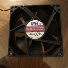 AVC DL08025R12U PWM Chassis Cooling Fan 12V 0.50A 4Wire 4Pin 80x80x25mm picture