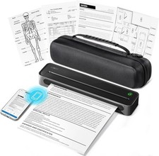 D90E Inkless Wireless Printer - Ultra-Portable 8.5x11 Printer with Built-in Case picture
