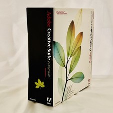Vtg Adobe Creative Suite 2 Premium Education for Apple Mac Complete 6 Disc Set picture