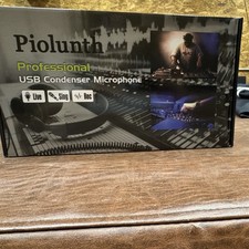 Piolunth Professional USB Condenser Microphone USB Live Sing Rec picture