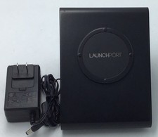 iPort 70158 LaunchPort BaseStation iPad Stand Charger w/Power Supply  Black u104 picture
