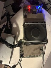 AMD BC-250 with fan and psu no ssd heatsink cut modded bios picture