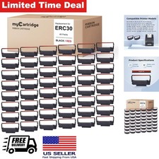 High Quality Replacement Ribbon for ERC30 34 38 48 Pack Long Life 5m picture
