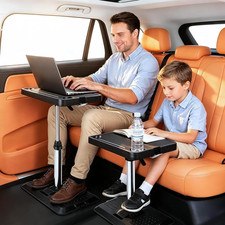 Car Desk for Laptop, Portable Car Table Tray for Front/Rear Passenger Seat | Sta picture