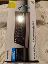 IOGEAR Multi-link Bluetooth Keyboard W/Touchpad#GKM611B picture