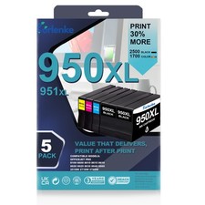 5PK 950XL 951XL ink for 950XL 951XL OfficeJet Pro 8100 8600 8610 276DW picture