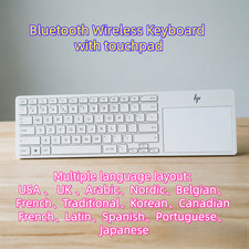 Bluetooth Keyboard with touchpad For HP 720 TPA-C002K Multilingual layout  picture