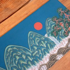 Korean Minhwa Desk Mat Korea Traditional Folk Painting Large Mouse Pad picture