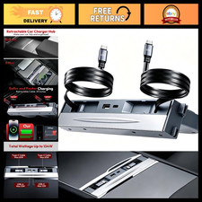 65W USB Hub Charger for Tesla Model Y & Model 3 - Fast Charging, 2024-2026 picture