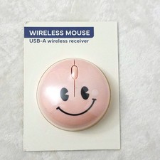 Wireless Mouse Computer USB-A Bullseye's Vivitar Smiley Face picture