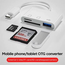 3-in-1 USB Type-C Card Reader OTG TF SD Adapter for Samsung Xiaomi MacBook picture