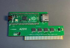 A2DVI digital video HDMI card for Apple II, II+, IIe computers, v2.0 picture
