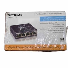 Netgear Business 5-Port Gigabit Ethernet Unmanaged Switch Plug-N-Play GS105 picture