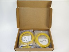 *LOT of 10* ProLabs CAB-OS1-ST-LC-5M ST-LC, Yellow Single Mode, OS1 Duplex OFNR picture