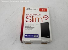 Seagate Backup Plus Slim 1TB Portable Hard Drive STDR1000100 - New picture