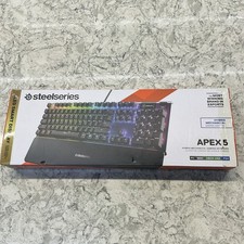 SteelSeries Apex 5 Hybrid Switch RGB Aluminum Mechanical Gaming Keyboard picture