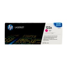 GENUINE HP 123A Q3973A Toner Cartridge – Magenta NEW SEALED BOX picture