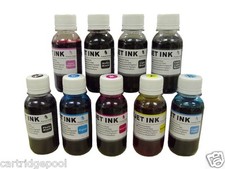 ND® 9x100ml non-original Dye Refill Ink Kit Cartridge T096 Ink Cartridge R2880 picture