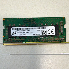 Micron 8GB DDR4 SO-DIMM PC4-2666V 260-Pin Non-ECC RAM MTA8ATF1G64HZ-2G6D1 picture