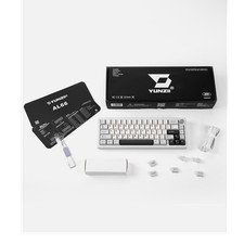 YUNZII AL66 Mechanical Keyboard Wired Gray/White QWERTY English Plug & Play picture