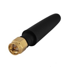 2x 433MHz Antenna 2dbi SMA Plug male straight 5cm GSM GPRS Antenna Polyurethane picture