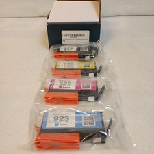 TOKYOINK 923 Ink Cartridges 4 Pack CMYK For HP OfficeJet Pro No Chip picture
