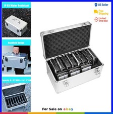 Hard Drive Case 14 Slot 2.5 3.5 Inch HDD IP65 Water Resistant Aluminum Carry picture