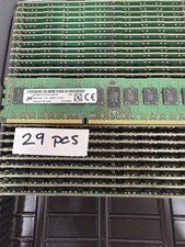 Lot of 29 - Micron 8GB 2RX8 PC3L-12800R Server RAM MT18KSF1G72PDZ-1GE6E1FF picture