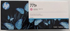 Genuine HP 771A (B6Y19A) Ink Cartridge Light Magenta Exp 10/2026 picture