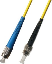 10M Singlemode Simplex Fiber Optic Cable 9/125 FC ST Patch Cable Patch Cord picture